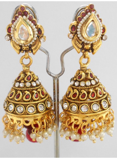 Polki Earrings